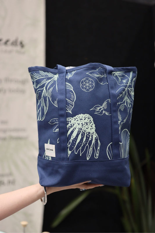 Wild Seeds Cotton Tote Bag