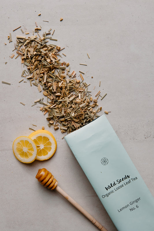 Lemongrass & Ginger Organic Loose Leaf Tea