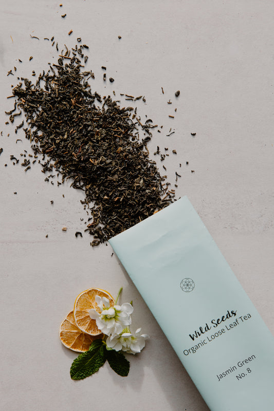Jasmine Green Organic Loose Leaf Tea